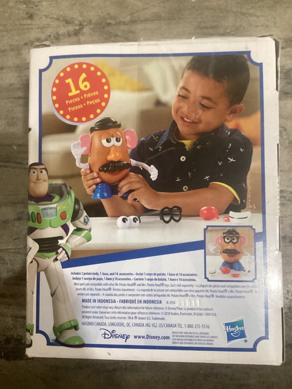 Potato Head Disney/Pixar Toy Story 4 Classic Figure Toy - Picture 4 of 5